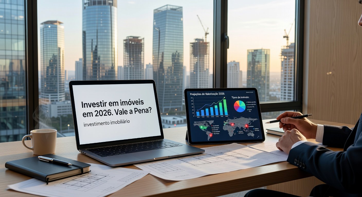 Investir em imóveos em 2026. Vale a Pena?