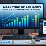 Marketing de Afiliados - Perfis de Redes Sociais que faturam até R$100 mil mensais